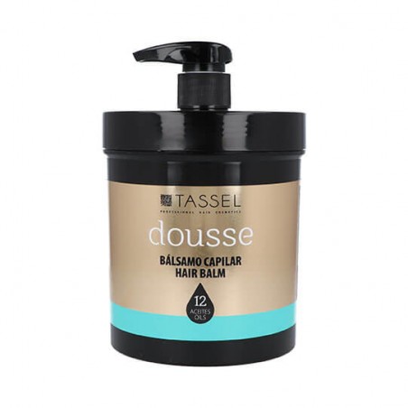 Balsam pentru par uscat si deteriorat Dousse Tassel, cu 12 uleiuri hranitoare 1000 ml